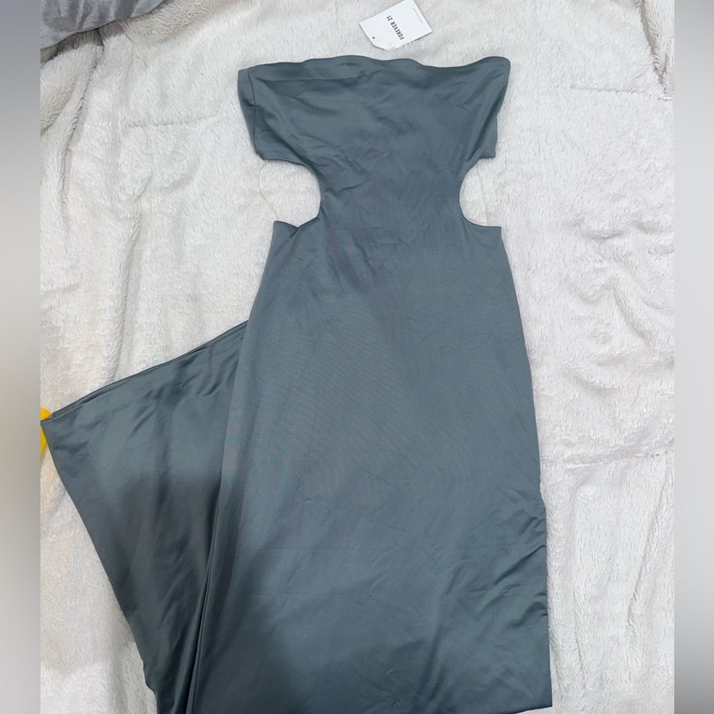 NWT F21 Strapless Maxi Dress